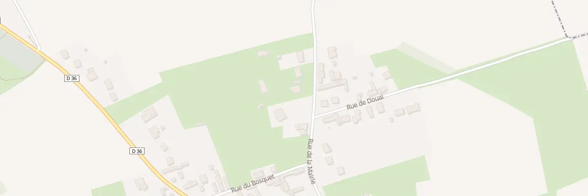 Plan du 23B Rue de la Mairie à Boisleux-au-Mont