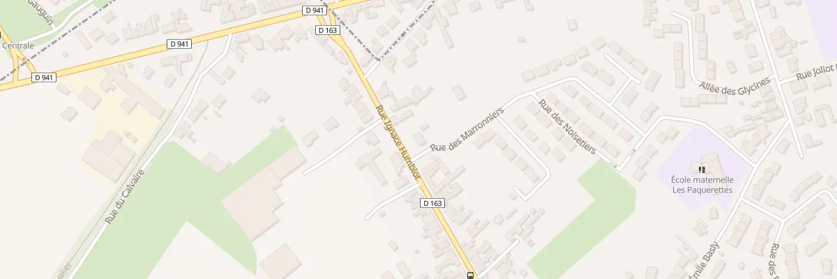 Plan du 22T Rue Ignace Humblot à Auchy-les-Mines