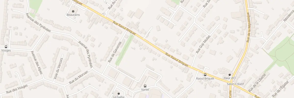 Plan du 39 Rue Raoul Briquet à Beaurains