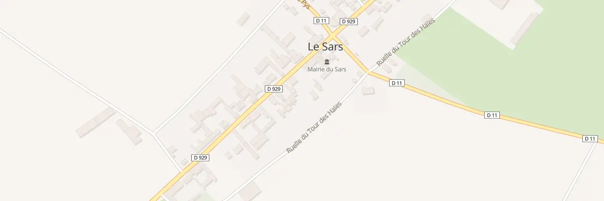 Plan du 38 Rue Nationale au Sars