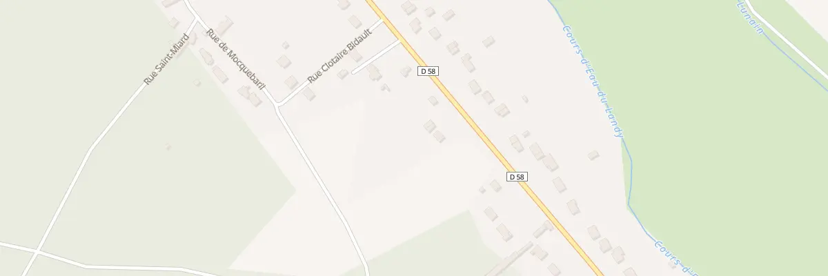 Plan du 71 Rte de Fontainebleau à Nonville
