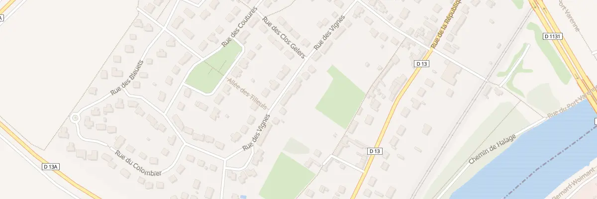 Plan du 308 Rue des Vignes à Jaux
