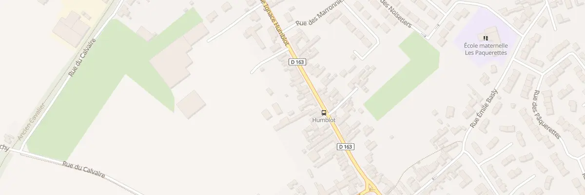 Plan du 21 Rue Ignace Humblot à Auchy-les-Mines