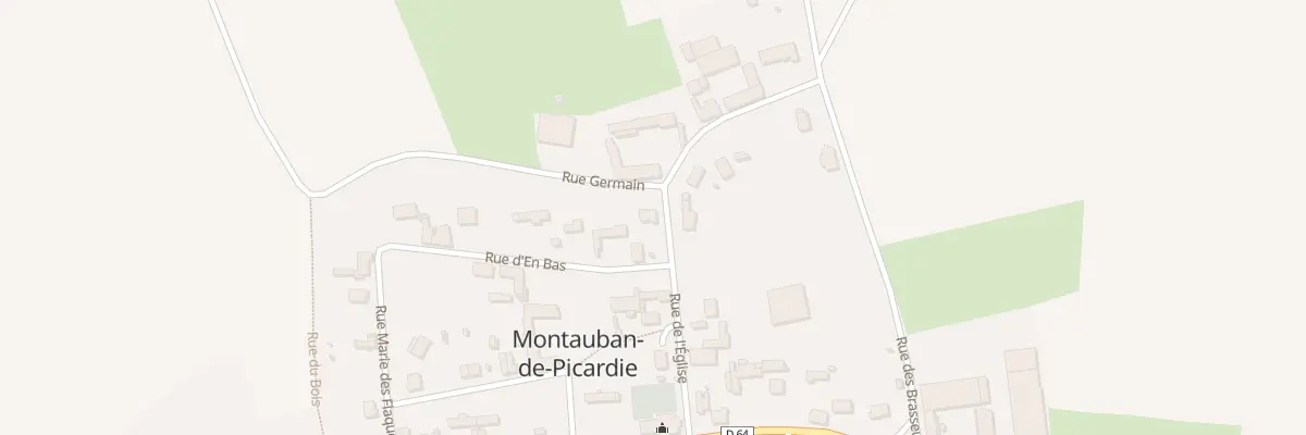 Plan du 1 Rue Germain à Montauban-de-Picardie