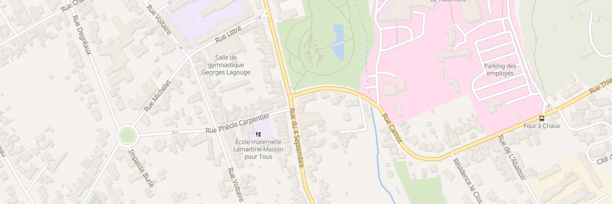 Plan du 4 Rue du 4 Septembre à Liévin
