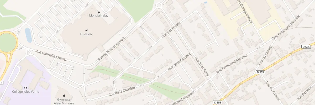 Plan du 190 Rue des Fossés à Lacroix-Saint-Ouen