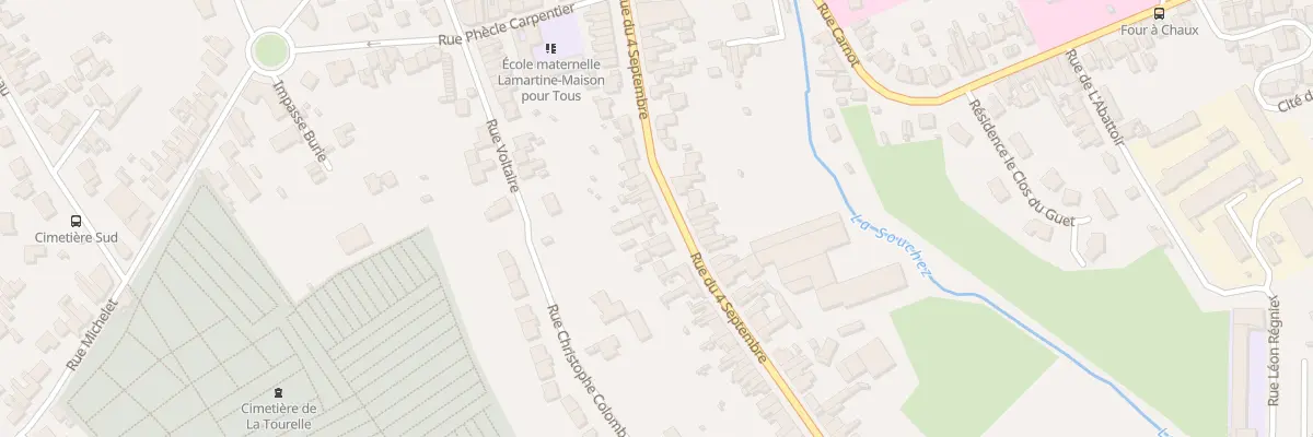 Plan du 75 Rue du 4 Septembre à Liévin