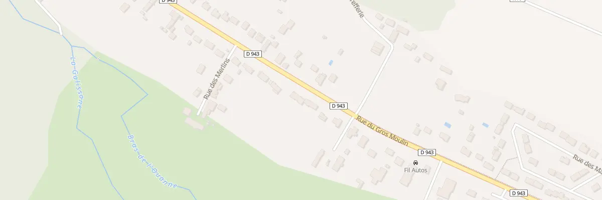 Plan du 918B Rue du Gros Moulin à Amilly