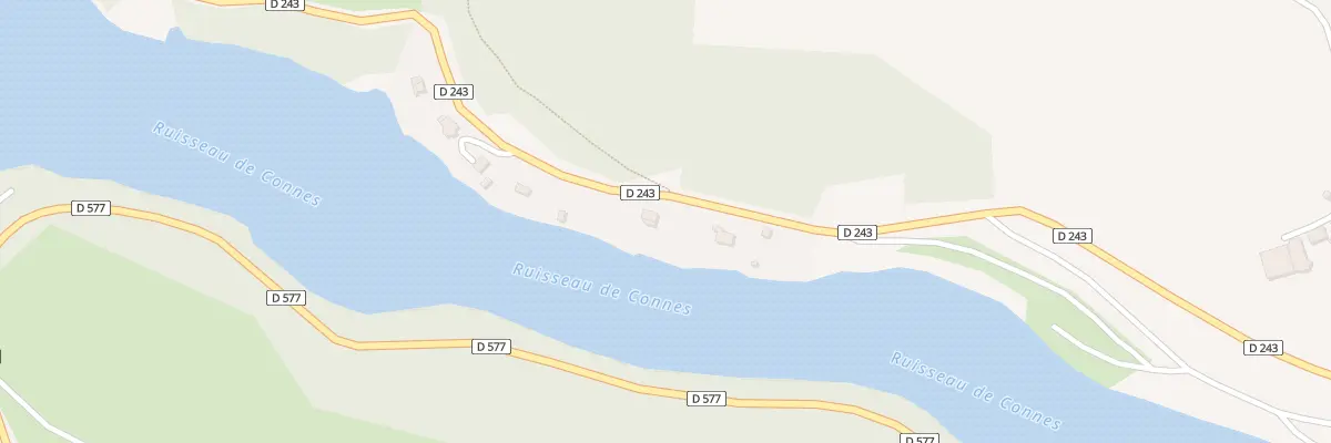 Plan du 5 Rte des Vernhes Rive Droite à Salles-Curan