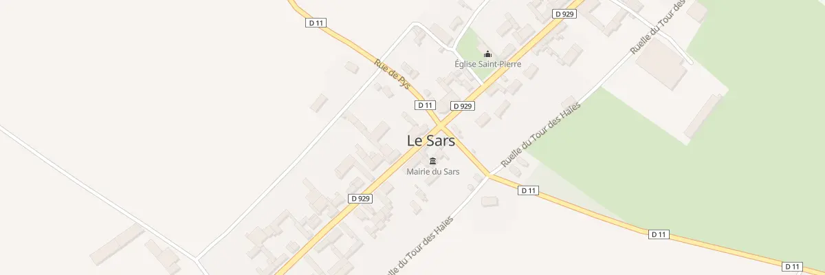 Plan du 41 Rue Nationale au Sars