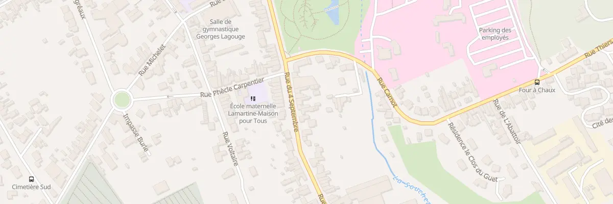 Plan du 12 Rue du 4 Septembre à Liévin