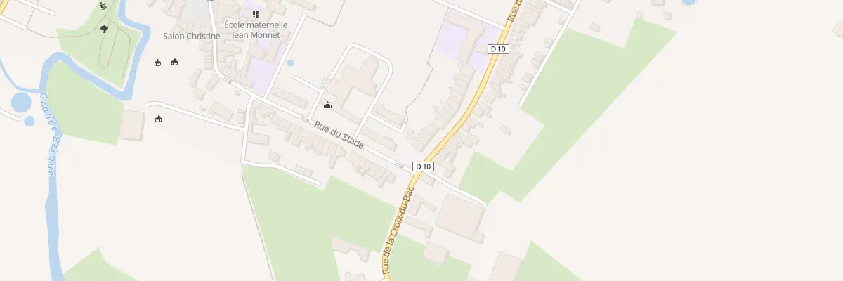 Plan du 4 Rue de la Rabette à Steenwerck