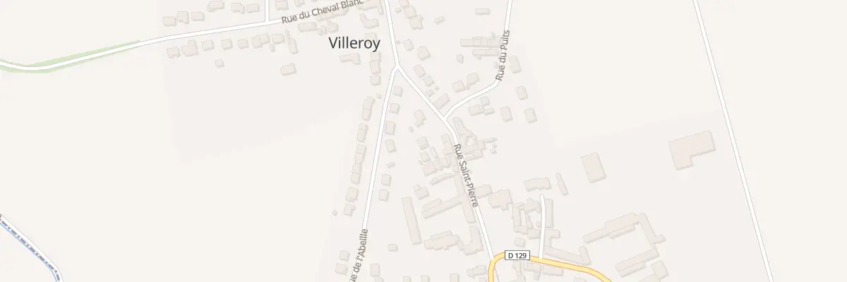 Plan du 17B Rue Saint-pierre à Villeroy