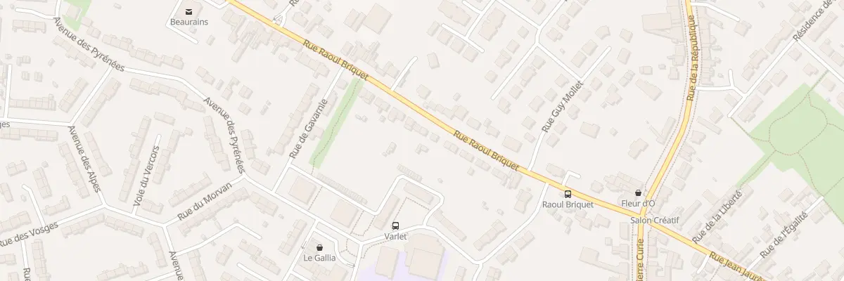 Plan du 33 Rue Raoul Briquet à Beaurains