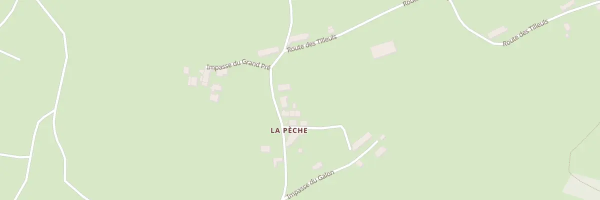 Plan du 5119 La Peche à Saint-Jacques-d’Ambur