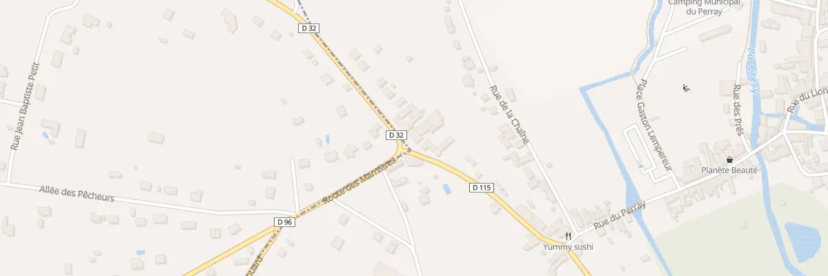 Plan du 24 Rue Saint Lazare à Ferrières-en-Gâtinais