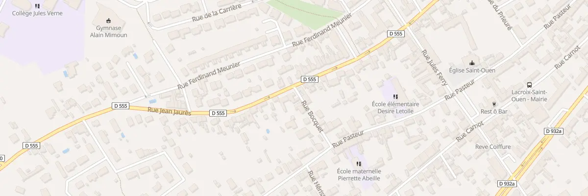 Plan du 70 Rue Jean Jaurès à Lacroix-Saint-Ouen