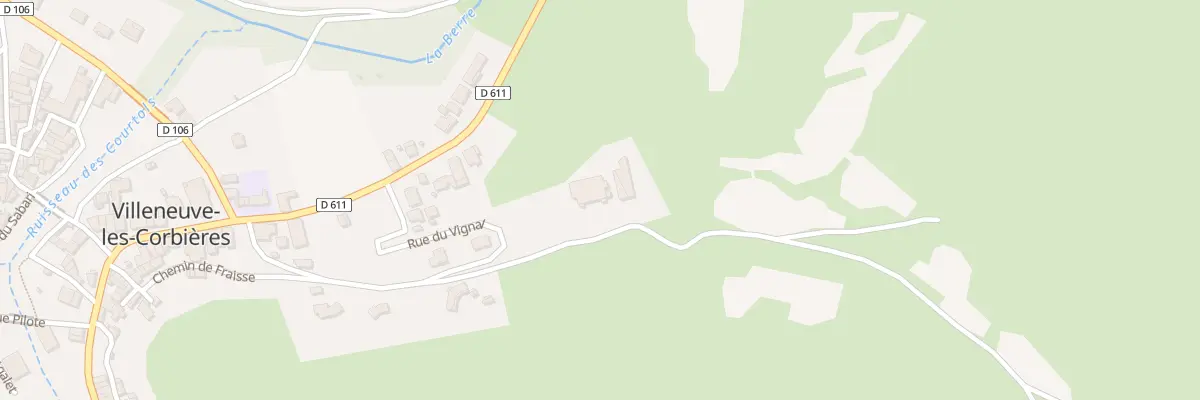 Plan du 9 Che de Fraïsse à Villeneuve-les-Corbières