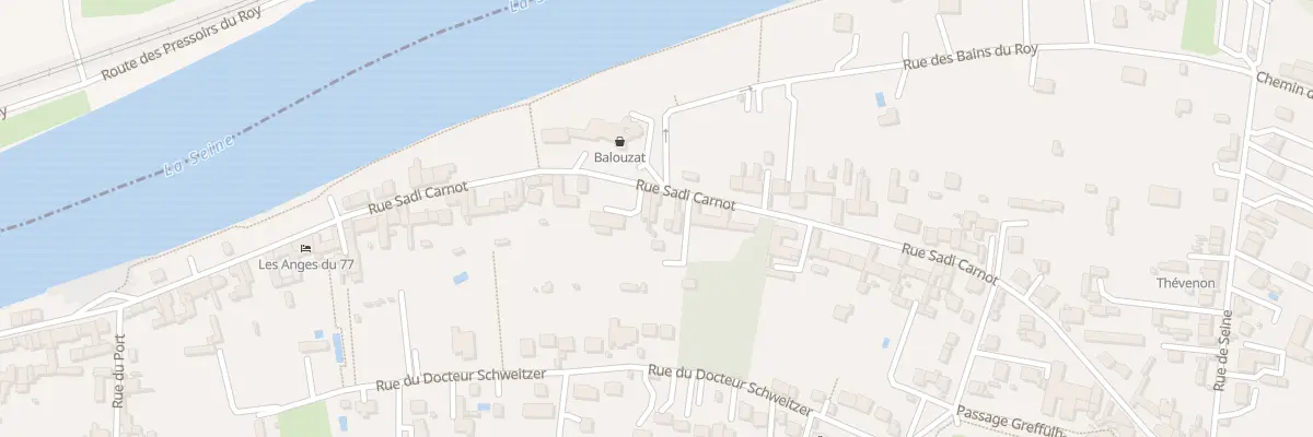 Plan du 39 Rue Sadi-carnot à Thomery