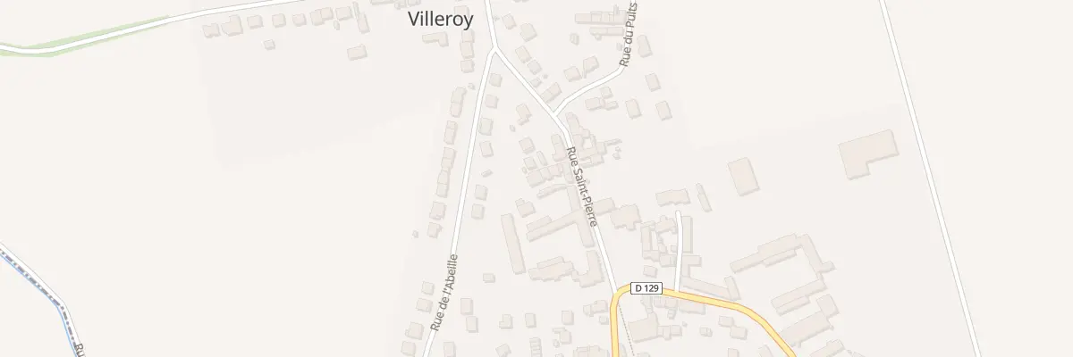 Plan du 5 Rue Saint-pierre à Villeroy