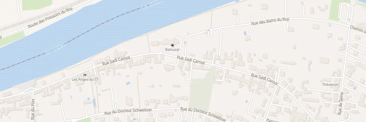Plan du 39B Rue Sadi-carnot à Thomery