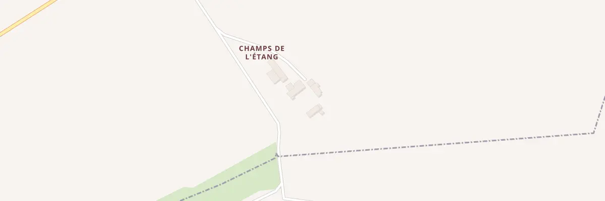 Plan du 147 Champs de l’Etang à Gron