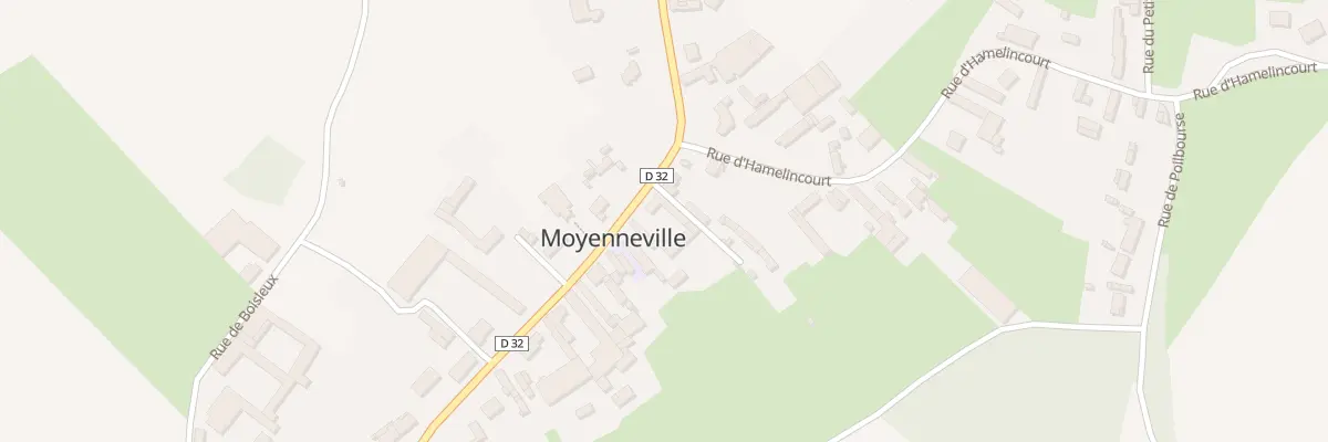 Plan du 4 Rue du Onze Novembre à Moyenneville