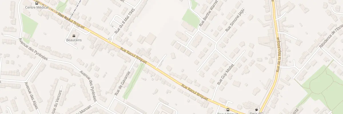 Plan du 22B Rue Raoul Briquet à Beaurains