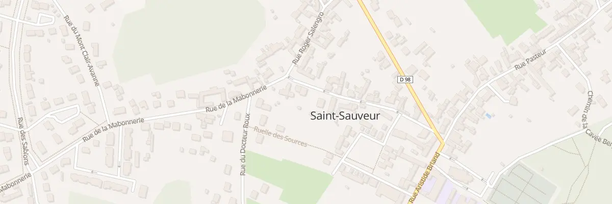 Plan du 201 Rue Jean Jaurès à Saint-Sauveur