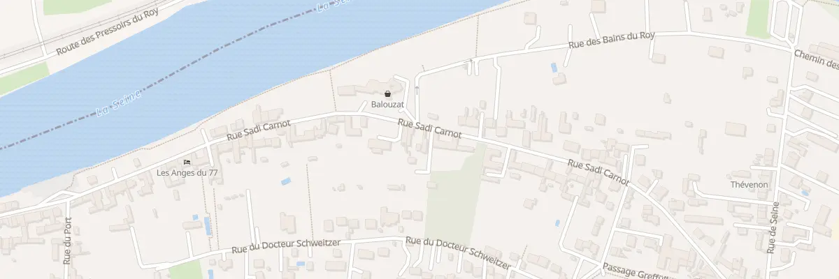 Plan du 37 Rue Sadi-carnot à Thomery