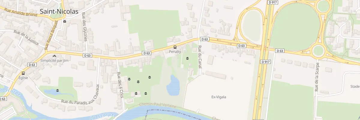 Plan du 110 Rue Anatole France à Saint-Nicolas