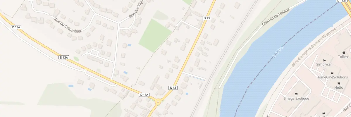 Plan du 1079 Rue de la République à Jaux