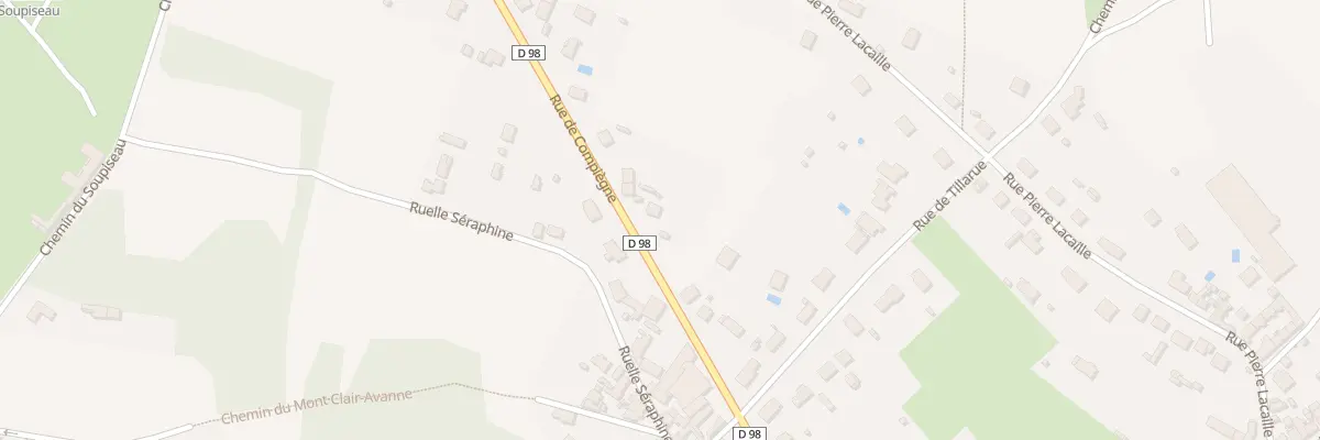 Plan du 432 Rue de Compiègne à Saint-Sauveur