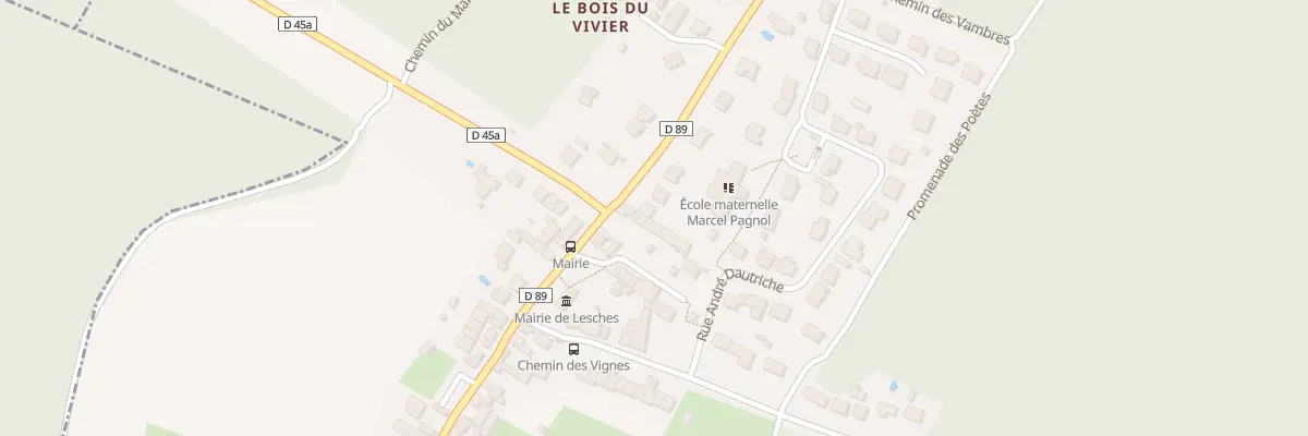 Plan du 1B Rue Pol Marchal à Lesches