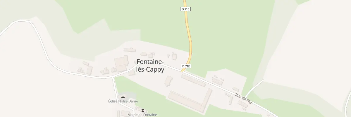 Plan du 1 Rue du Calvaire à Fontaine-lès-Cappy