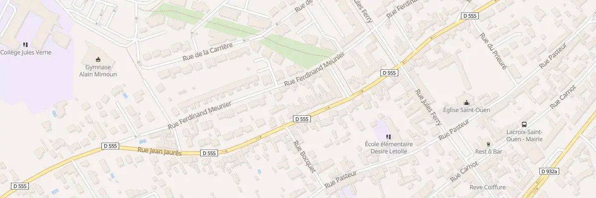 Plan du 59 Rue Jean Jaurès à Lacroix-Saint-Ouen