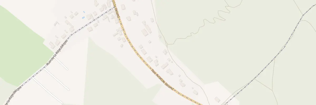 Plan du 993 Rue Aristide Briand à Saint-Sauveur