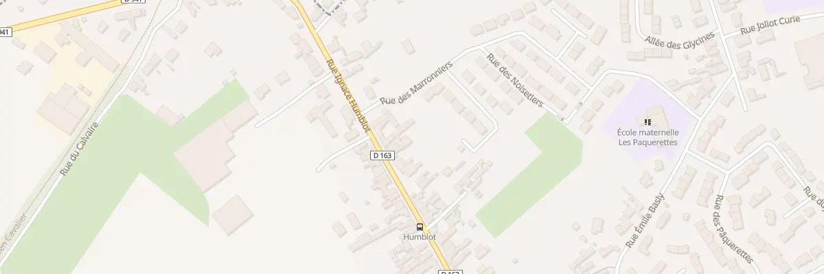 Plan du 28B Rue Ignace Humblot à Auchy-les-Mines