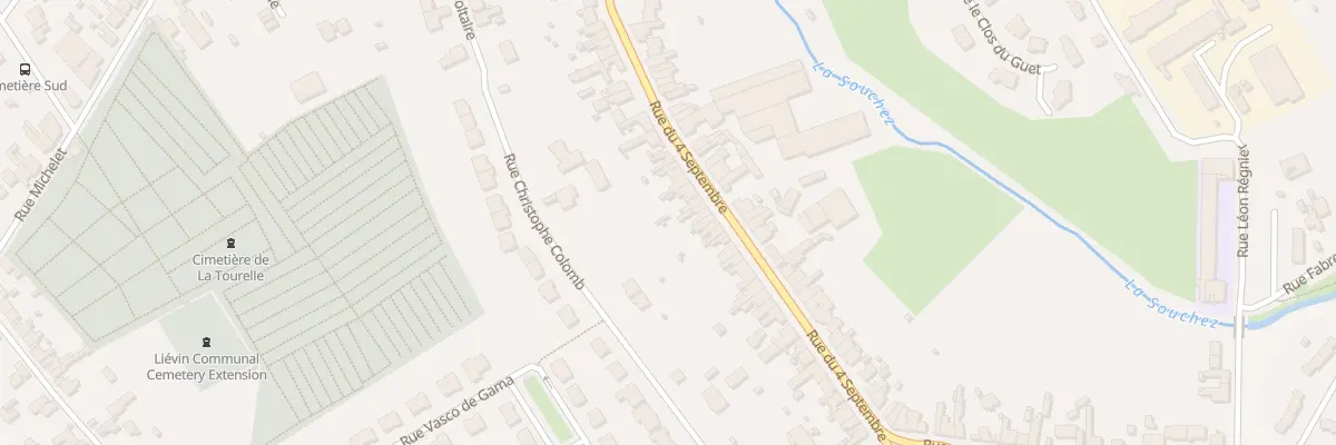 Plan du 99 Rue du 4 Septembre à Liévin