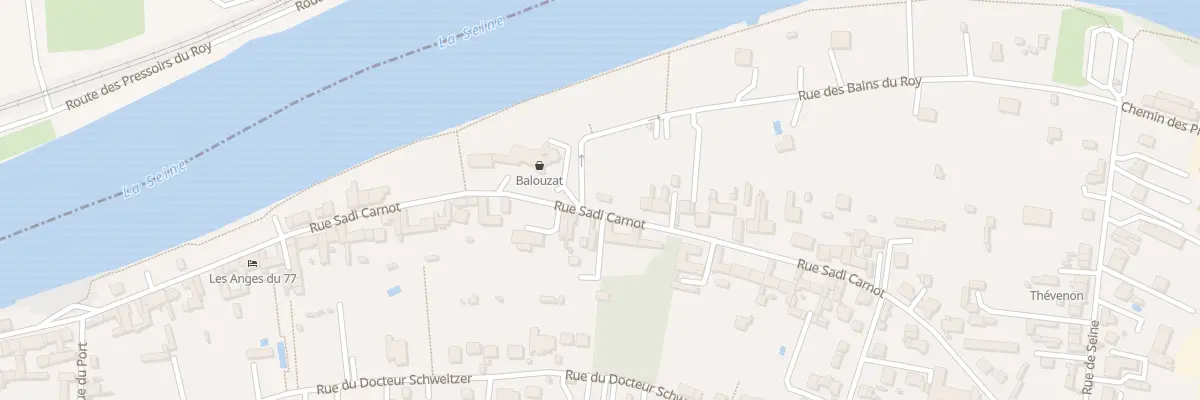 Plan du 42 Rue Sadi-carnot à Thomery