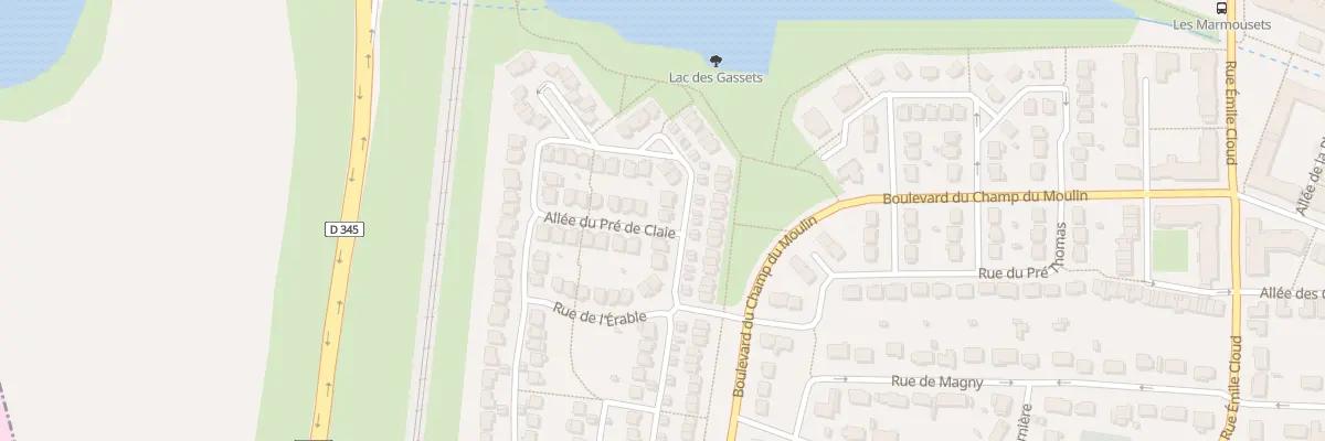 Plan du 5 Rue de Bellezane à Serris