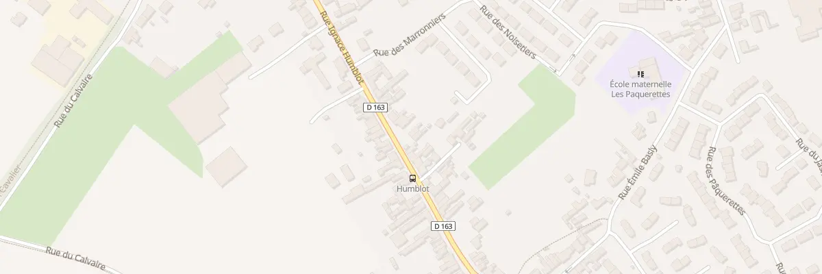 Plan du 32 Rue Ignace Humblot à Auchy-les-Mines