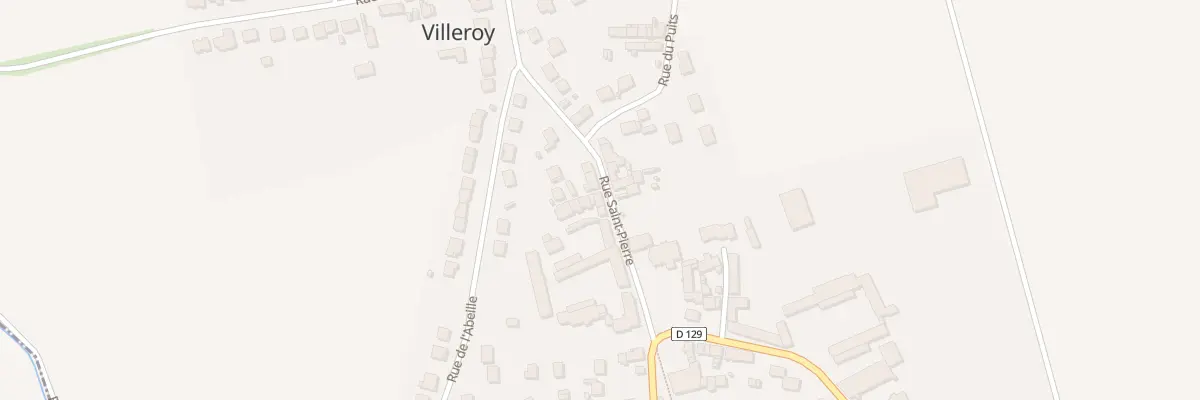 Plan du 15 Rue Saint-pierre à Villeroy
