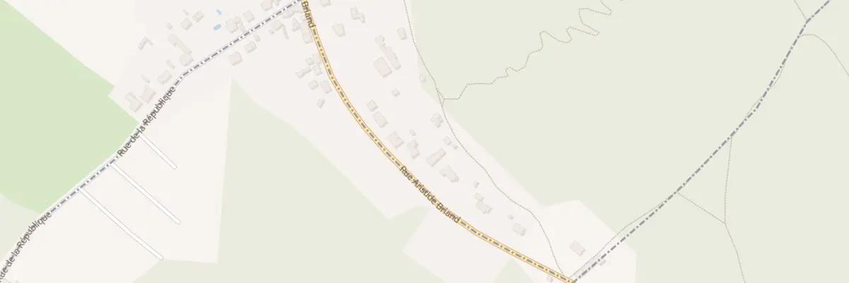Plan du 1023 Rue Aristide Briand à Saint-Sauveur
