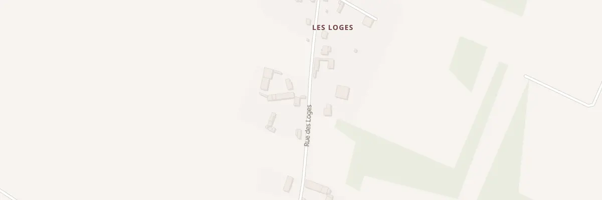 Plan du 38 Rue des Loges à Beuvraignes