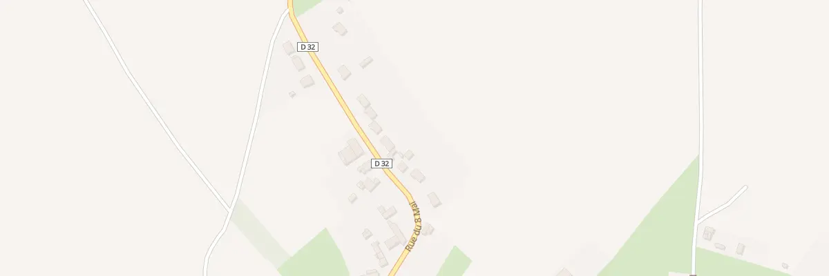 Plan du 23 Rue du Huit Mai à Moyenneville