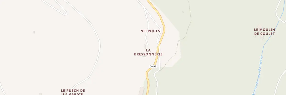 Plan du 5101 La Bressonnerie à Ayssènes