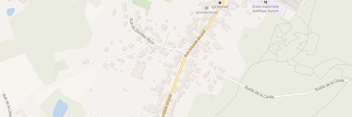 Plan du 304 Rue Aristide Briand à Saint-Sauveur