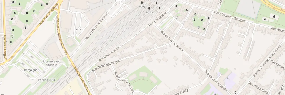 Plan du 42 Rue de la République à Arras