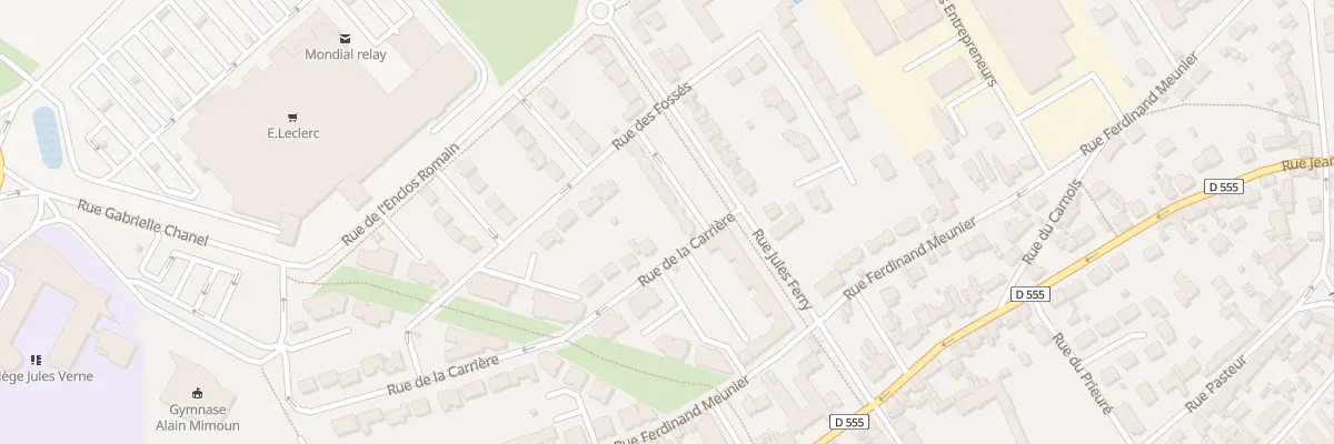 Plan du 25 Rue de la Sablière à Lacroix-Saint-Ouen